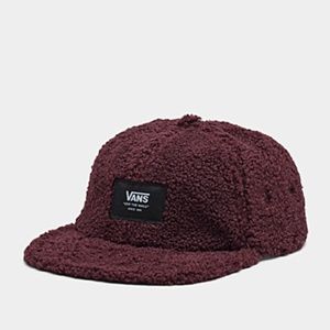 Vans Off the wall unisex brown plum fleecy baseball cap NWT